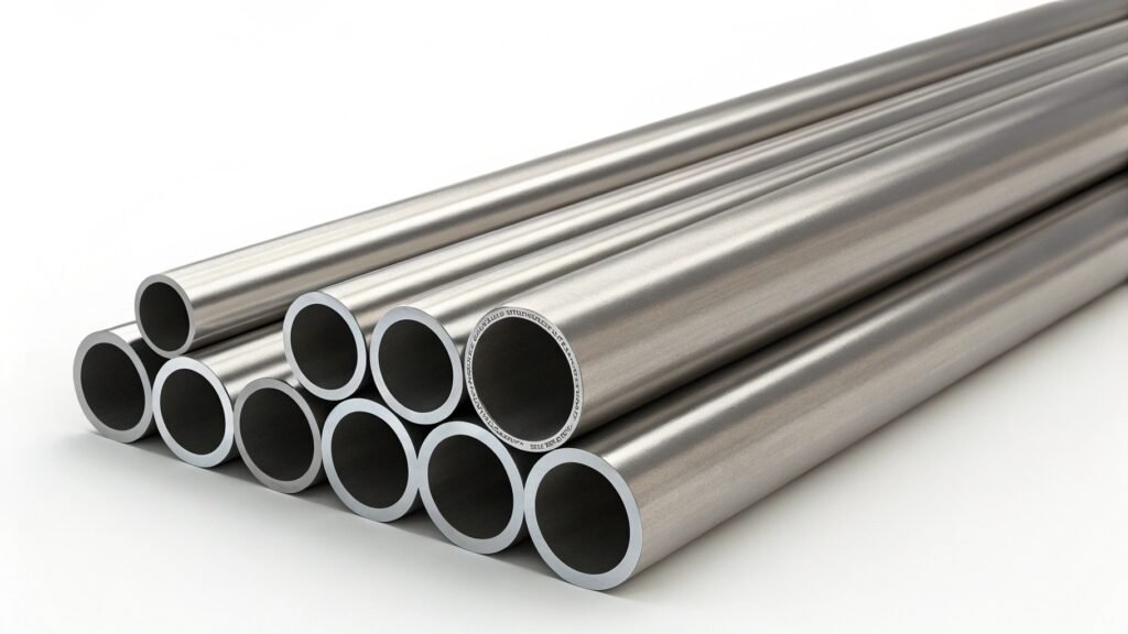 alt text: A strong aluminum tube supporting a heavy load